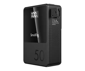 機材レンタル<<SmallRig 3579 VB50 ミニ Vマウントバッテリー 機材レンタル<<SmallRig 3579 VB50 ミニ Vマウントバッテリー
